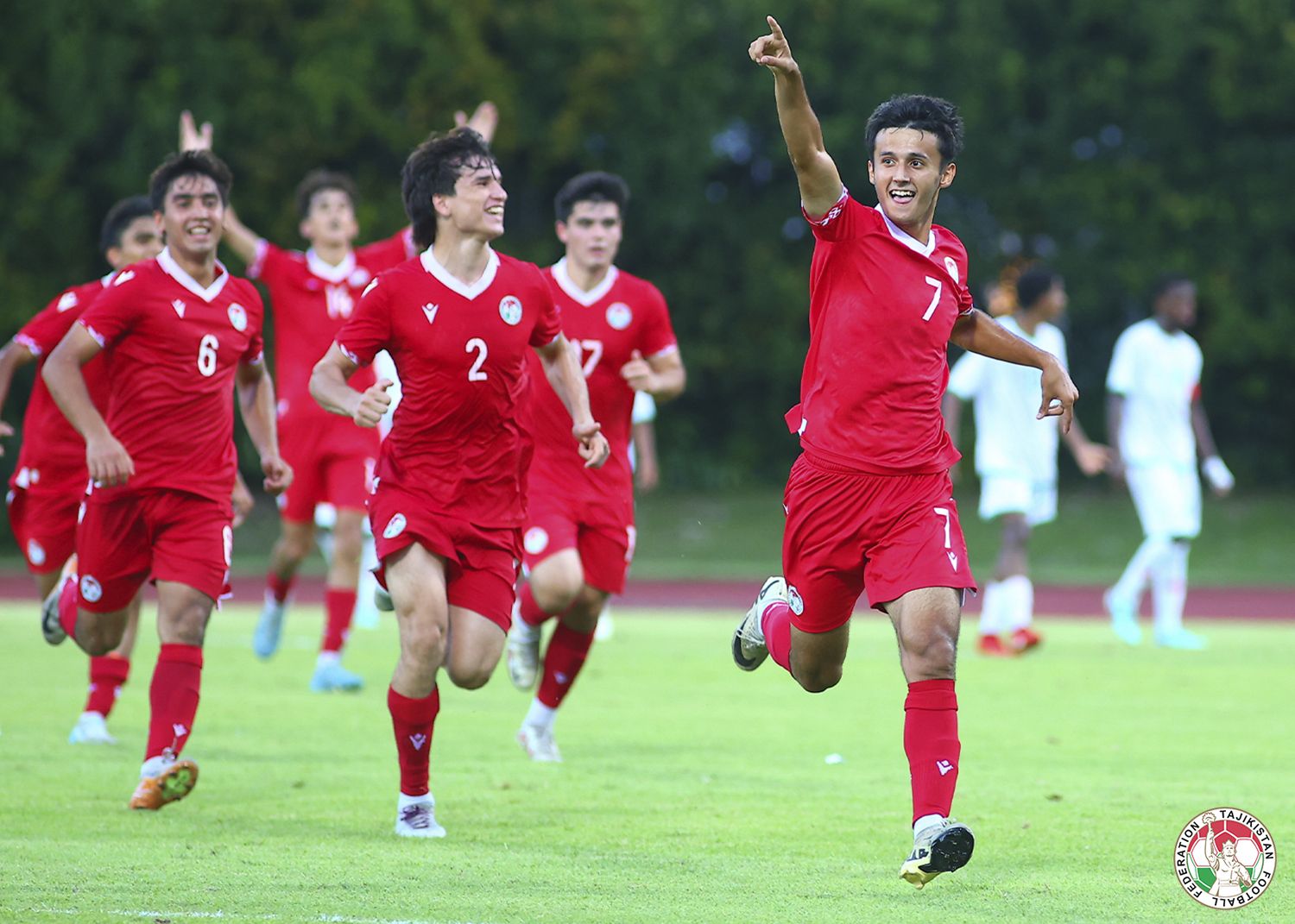 Дастаи мунтахаби Наврасони Тоҷикистон (U-17) дар сабади дуюм ҳангоми қуръакашии Ҷоми Осие-2025